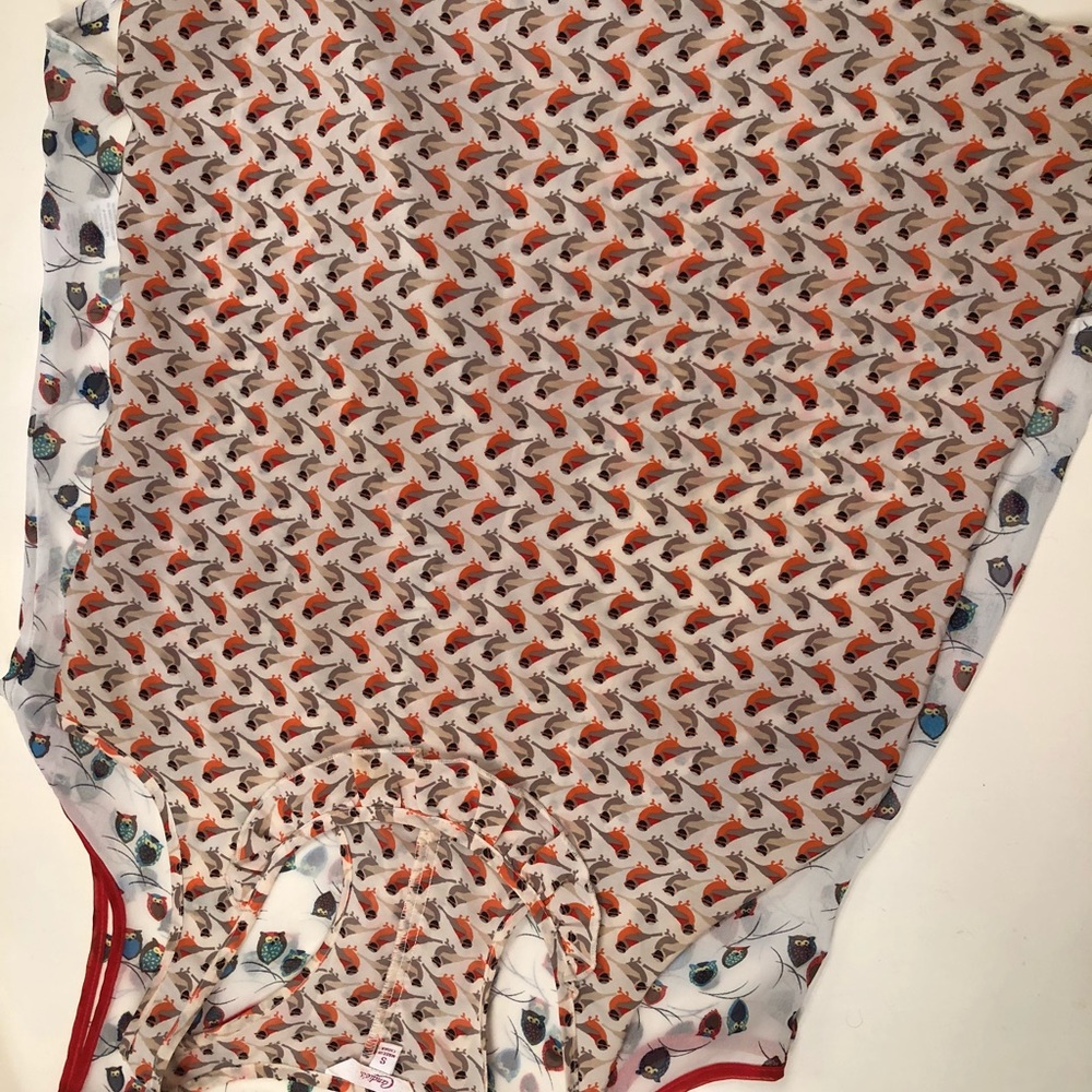 Bundle: 2 Bird Tank Tops (Owl, Cardinal, Robin)